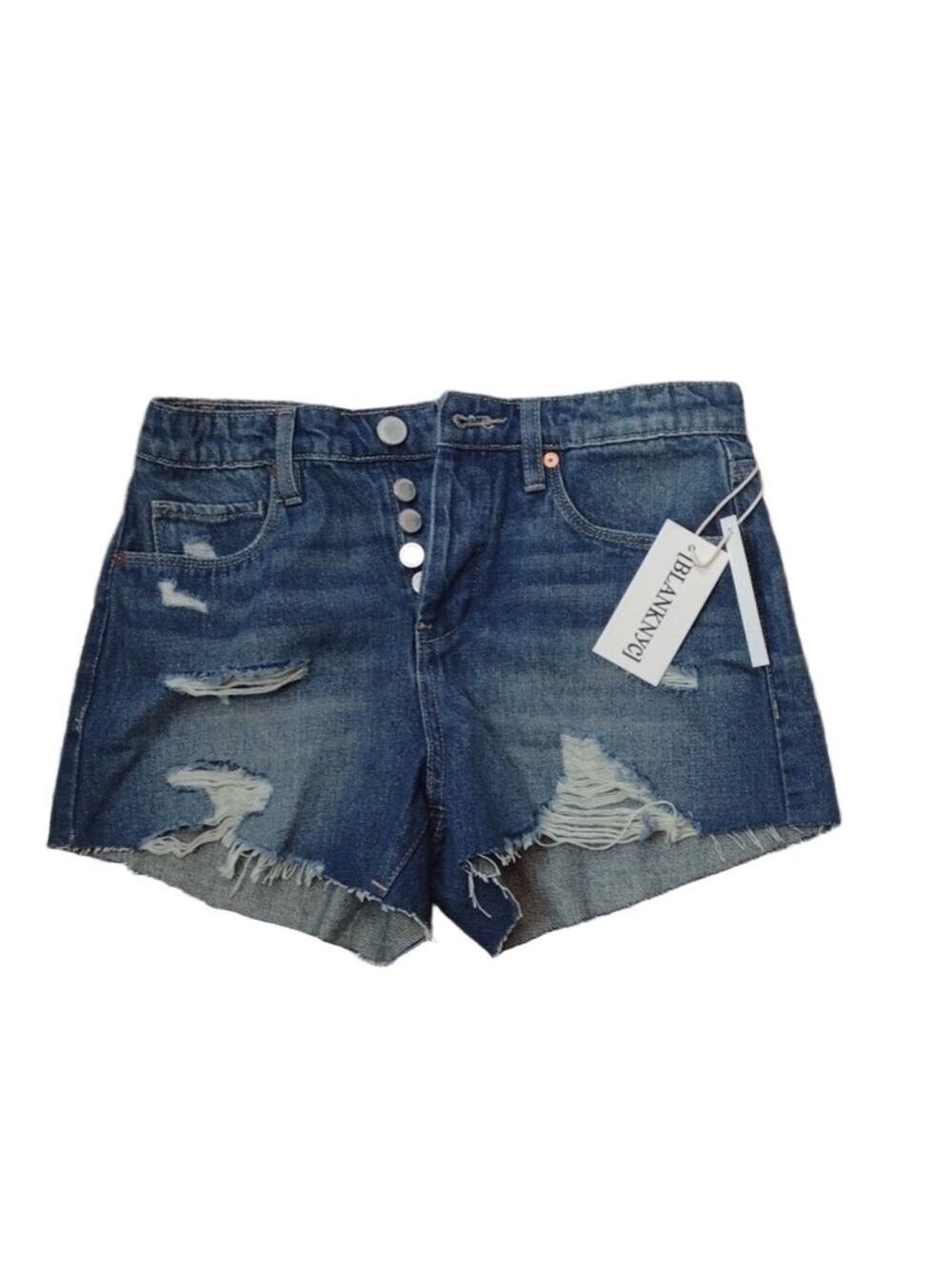 Blank NYC The Barrow Vintage High Rise Shorts Size 24
